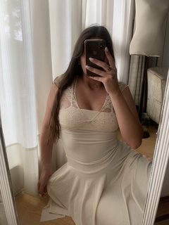 VESTIDO ENCAJE DEADSTOCK - Kaliptra