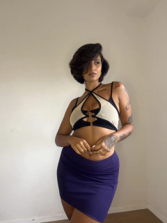 MINI FALDA IRREGULAR DEADSTOCK en internet