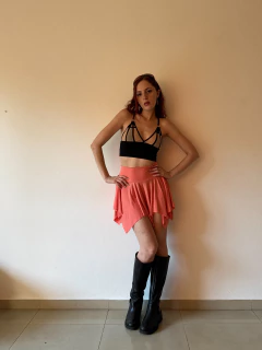 FALDA BICHA SALMÓN DEADSTOCK en internet