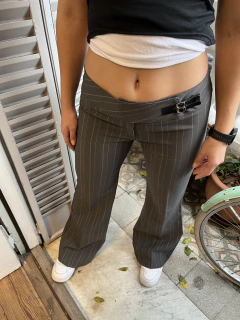 PANTALON SASTRERO PAQUITA TIRO BAJO - tienda online