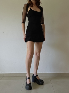 VESTIDO TU AMANTE DEADSTOCK NEGRO - comprar online