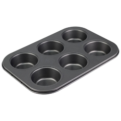 Forma Antiaderente para 6 Cupcakes