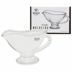 Molheira em Cristal Pearl Wolff - 140ml