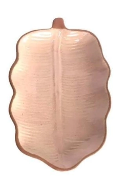 Prato Decorativo Folha - comprar online