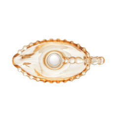 Molheira em Cristal Pearl Wolff Âmbar - 140ml na internet