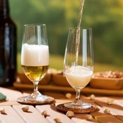 Jogo 6 Taças para Cerveja Colibri Cristal Bohemia - 380ml - Design Gallery Santos 
