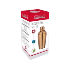 Coqueteleira Rosê Gold Inox - 500ml na internet