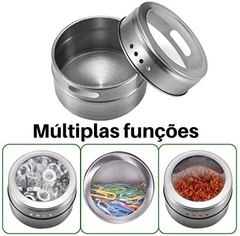 Porta Condimentos Magnético - 3 peças - comprar online