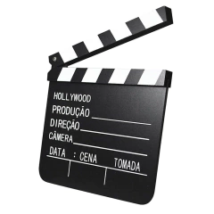 Claquete Cinema - 20x18,5cm na internet
