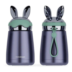 Garrafa Térmica em Inox Coelho - 300ml