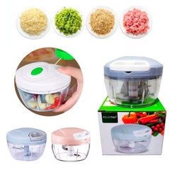 Mini Processador de Alimentos Manual - Design Gallery Santos 