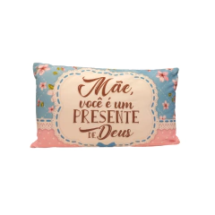 Almofada Retangular Mãe na internet
