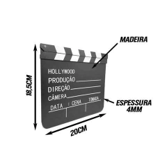 Claquete Cinema - 20x18,5cm - comprar online