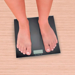 Balança Eletrônica com Vidro Temperado - 180kg - comprar online