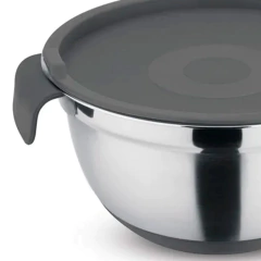 Bowl em Inox com Base Antiderrapante﻿ - Design Gallery Santos 