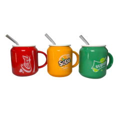 Caneca com Canudo - 380ml