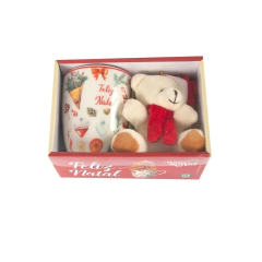 Caneca Natalina com Ursinho﻿ na internet