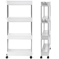 Carrinho Organizador Slim - 4 Andares