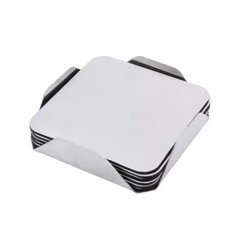 Conjunto 6 Porta Copos em Inox com Suporte