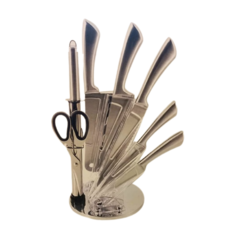 Conjunto de Facas no Cepo Giratório - comprar online