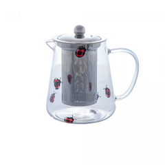 Chaleira de Vidro Borossilicato com Filtro - 750ml - loja online