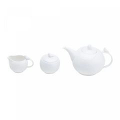 Conjunto em Porcelana para Café Birds - 3 Peças - Design Gallery Santos 