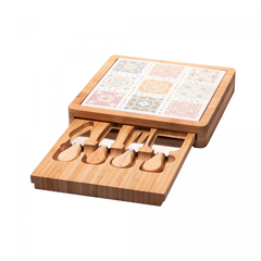 Conjunto para Queijo Ladrilho - 6 Peças
