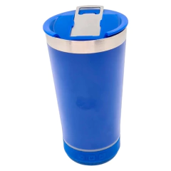 Imagem do Copo Térmico para Cerveja com Caixa de Som Bluetooth e Led - 473ml