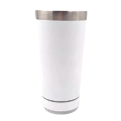 Copo Térmico para Cerveja com Caixa de Som Bluetooth e Led - 473ml - loja online
