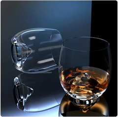 Conjunto 6 Copos Especiais para Whisky - Design Gallery Santos 