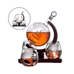 Conjunto para Whisky Mapa Mundi - comprar online