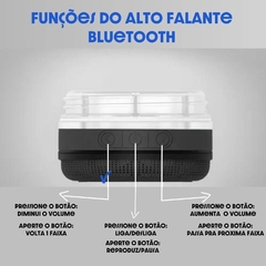 Copo Térmico para Cerveja com Caixa de Som Bluetooth e Led - 473ml - Design Gallery Santos 