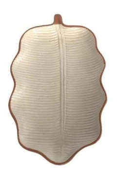 Prato Decorativo Folha