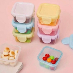 Jogo 4 Mini Potes Coloridos - 50ml - comprar online