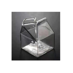 Jarra de Vidro Formato de Caixa - 350ml - comprar online