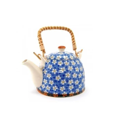 Chaleira com Alça de Bambu