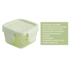 Jogo 4 Mini Potes Coloridos - 50ml na internet