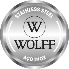 Imagem do Faqueiro 30 Peças Inox Pisa Dourado - Wolff