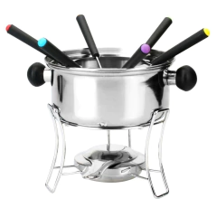 Conjunto para Fondue em Inox - 10 peças - comprar online