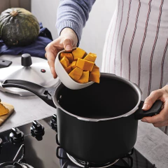 Panela de Pressão Antiaderente Tramontina Vancouver Effetc - 4,5L