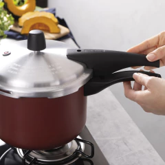 Panela de Pressão Antiaderente Tramontina Vancouver Effetc - 4,5L - comprar online