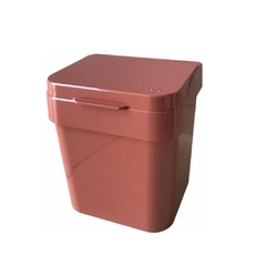 Lixeira Discovery Terracota Ou - 3 Litros