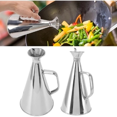 Galheteiro com Tampa Dosadora em Inox - 250ml/500ml na internet