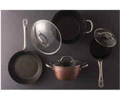 Conjunto de Panelas Bronce Cook Martelado - 4 Peças - loja online