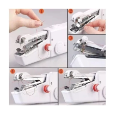 Mini Máquina de Costura Portátil - Design Gallery Santos 