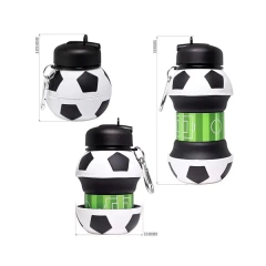 Garrafa Retrátil em Silicone - 550ml