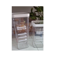 Pote Hermético Fresh Plan com Trava - Design Gallery Santos 