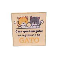 Imagem do Quadro Decorativo Composê Gatinhos