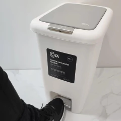 Lixeira com Pedal Double - 15L - comprar online