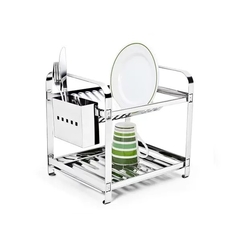 Escorredor 12 Pratos Mak-Inox